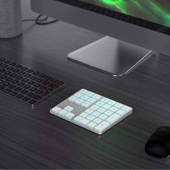 Bluetooth Backlit Numeric Keypad Wireless - Picture 7 of 7